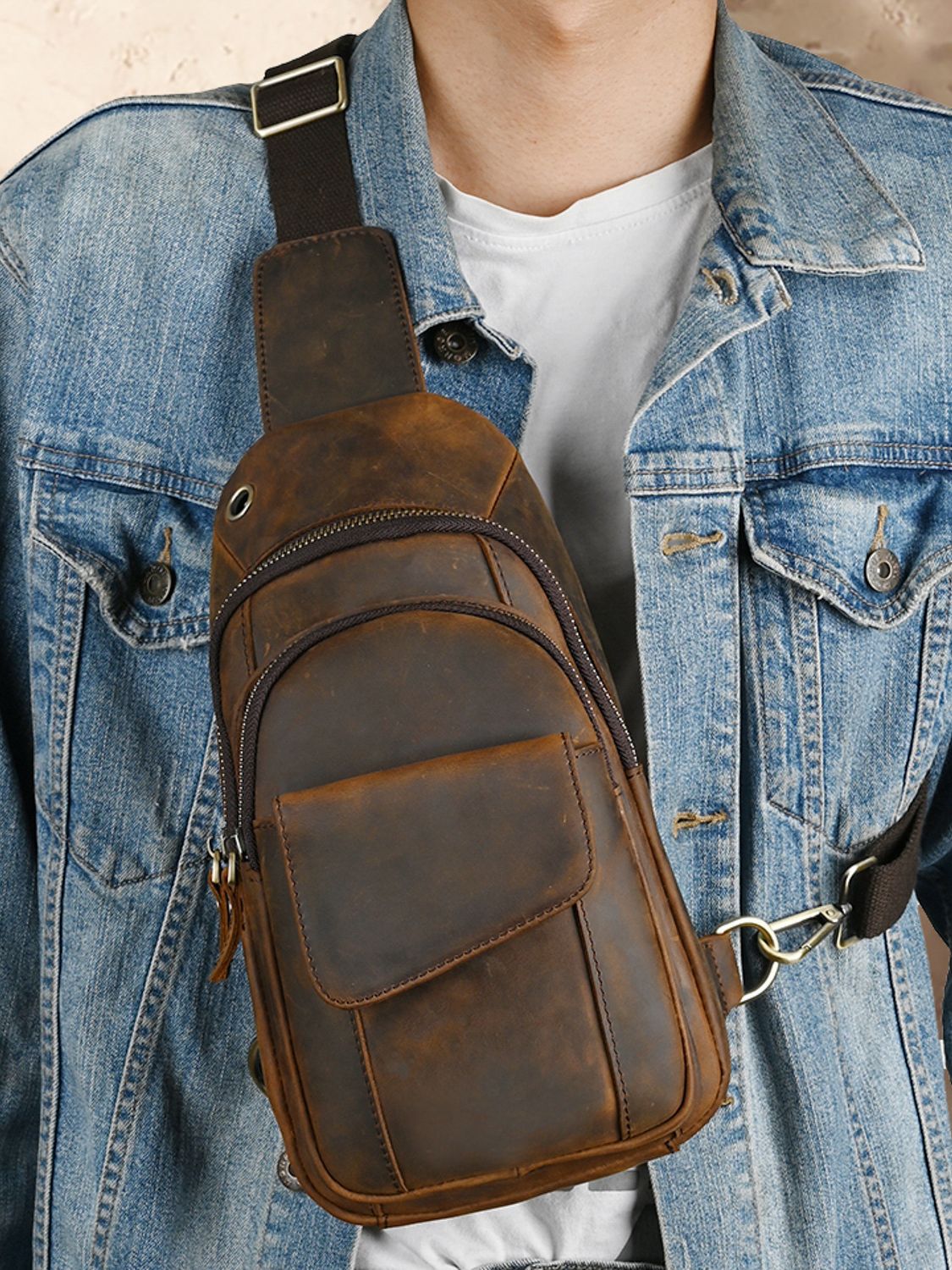 Luksusowa, wielofunkcyjna męsk – Luxury Bags Leather recenzja i cena