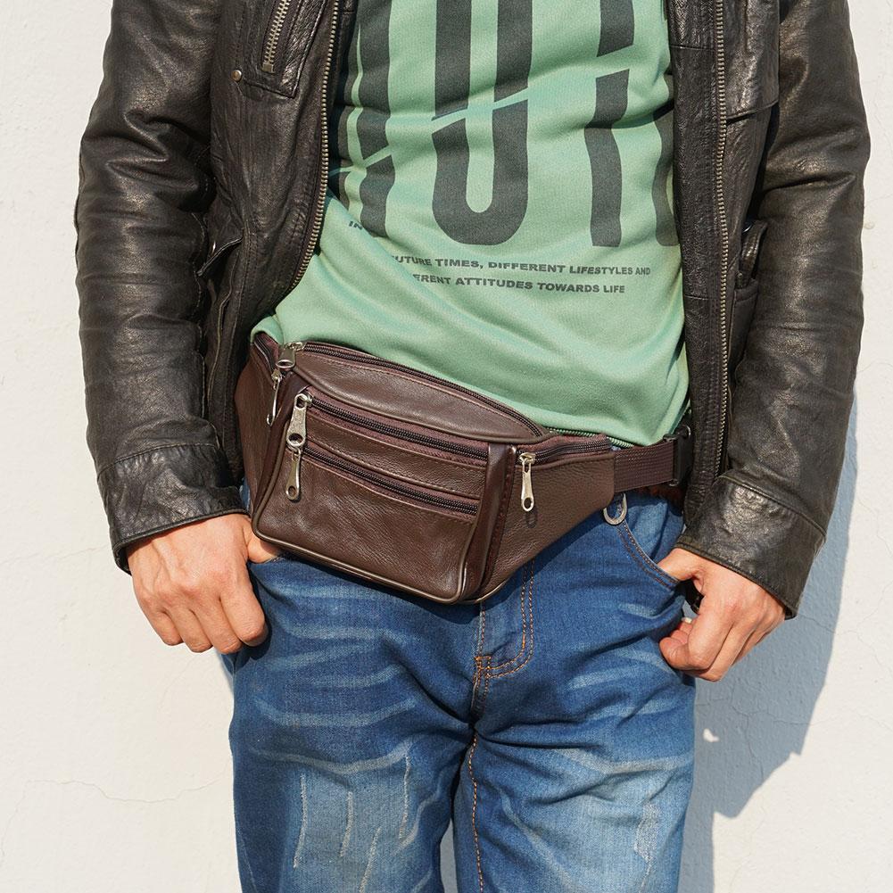 Saszetka na pas ze skóry PU, m – Luxury Bags Leather recenzja i cena