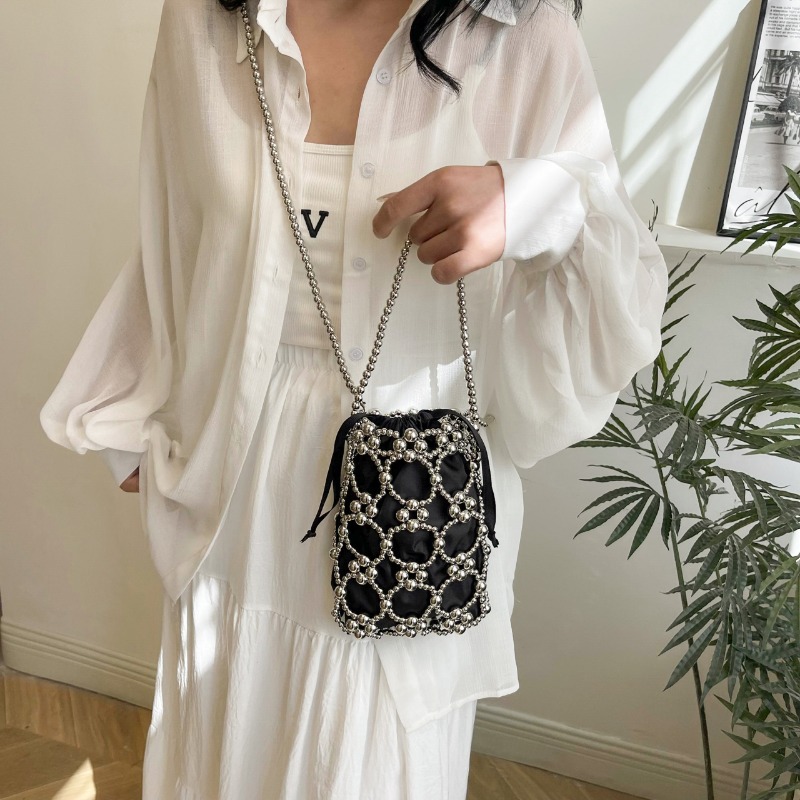 Białe torebki z koralikami, do – Luxury Bags On Sales recenzja i cena
